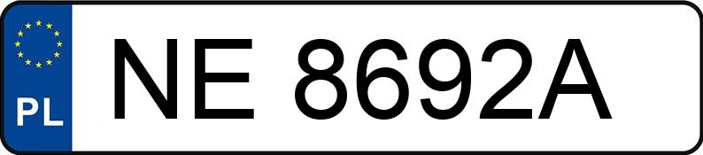 Numer rejestracyjny NE 8692A posiada SKODA Fabia 1.4 MR`05 E4 Fit - NE8692A Numer rejestracyjny NE 8692A posiada SKODA Fabia 1.4 MR`05 E4 Fit - NE8692A