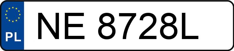 Numer rejestracyjny NE 8728L posiada HYUNDAI I40 - NE8728L