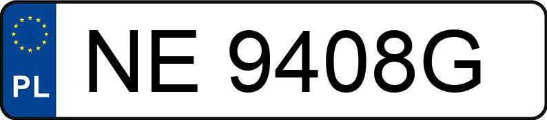 Numer rejestracyjny NE 9408G posiada PEUGEOT 508 - NE9408G