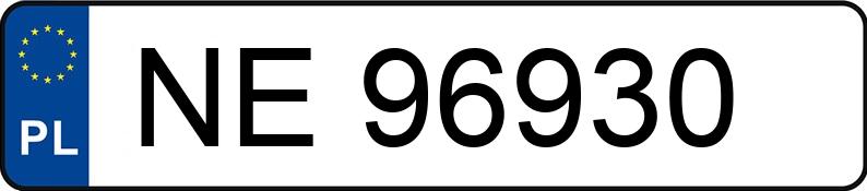 Numer rejestracyjny NE 96930 posiada VOLKSWAGEN Golf IV 1.6 MR`97 Highline Aut. - NE96930