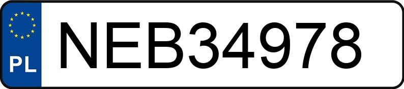 Numer rejestracyjny NEB 34978 posiada FORD Focus 1.6 MR`11 E5 Trend - NEB34978 Numer rejestracyjny NEB 34978 posiada FORD Focus 1.6 MR`11 E5 Trend - NEB34978