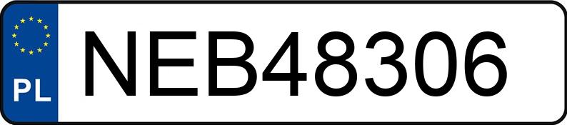 Numer rejestracyjny NEB 48306 posiada VOLKSWAGEN GOLF - NEB48306 Numer rejestracyjny NEB 48306 posiada VOLKSWAGEN GOLF - NEB48306
