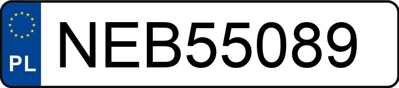 Numer rejestracyjny NEB 55089 posiada BMW 520 Touring Diesel MR`03 E3 E61 520 Touring Diesel MR`03 E3 E61 - NEB55089