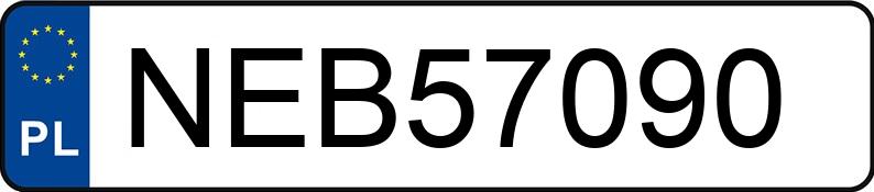 Numer rejestracyjny NEB 57090 posiada AUDI A6 LIMOUSINE - NEB57090