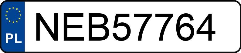 Numer rejestracyjny NEB 57764 posiada AUDI A3 1.6 MR`06 E4 8P Ambition - NEB57764 Numer rejestracyjny NEB 57764 posiada AUDI A3 1.6 MR`06 E4 8P Ambition - NEB57764