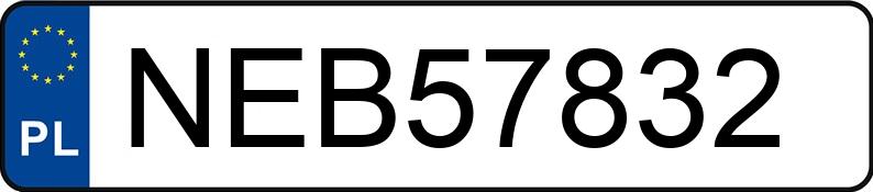 Numer rejestracyjny NEB 57832 posiada CITROEN C5 II 2.0 HDI FAP MR`08 E5 Seduction - NEB57832