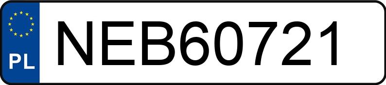 Numer rejestracyjny NEB 60721 posiada SKODA Superb 1.9 TDI MR`02 E3 Classic - NEB60721