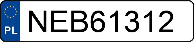 Numer rejestracyjny NEB 61312 posiada BMW 318TD - NEB61312 Numer rejestracyjny NEB 61312 posiada BMW 318TD - NEB61312