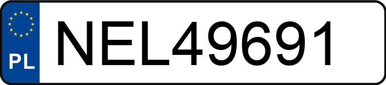 Numer rejestracyjny NEL 49691 posiada OPEL ZAFIRA - NEL49691 Numer rejestracyjny NEL 49691 posiada OPEL ZAFIRA - NEL49691