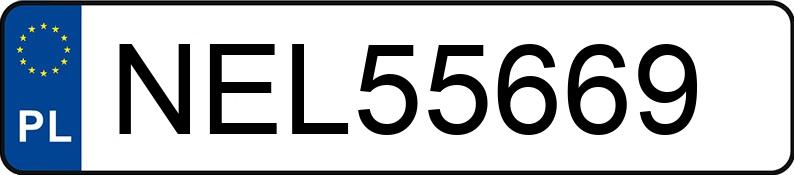 Numer rejestracyjny NEL 55669 posiada AUDI A4 2.0 KAT - NEL55669 Numer rejestracyjny NEL 55669 posiada AUDI A4 2.0 KAT - NEL55669