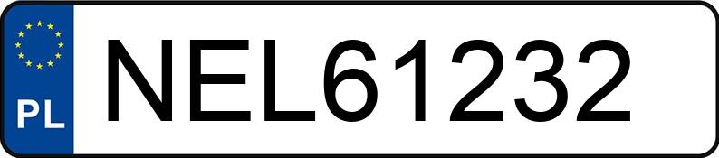 Numer rejestracyjny NEL 61232 posiada BMW 316i Kat. MR`01 E3 E46 316i Kat. MR`01 E3 E46 - NEL61232
