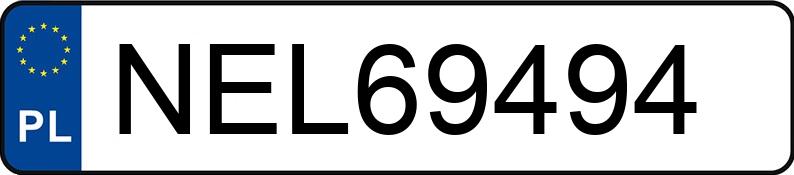 Numer rejestracyjny NEL 69494 posiada OPEL MERIVA - NEL69494 Numer rejestracyjny NEL 69494 posiada OPEL MERIVA - NEL69494