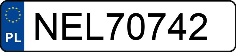 Numer rejestracyjny NEL 70742 posiada BMW 520 Diesel Kat. MR`01 E39 520 Diesel Kat. MR`01 E39 - NEL70742