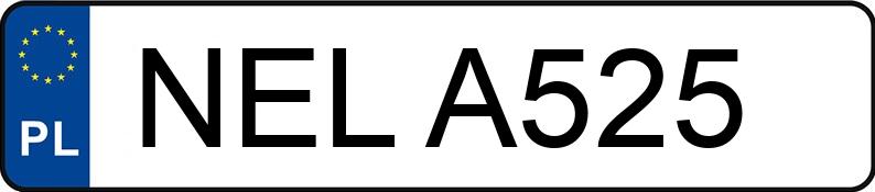 Numer rejestracyjny NEL A525 posiada FIAT BRAVA - NELA525 Numer rejestracyjny NEL A525 posiada FIAT BRAVA - NELA525