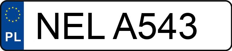 Numer rejestracyjny NEL A543 posiada FIAT SIENA 1.4 - NELA543 Numer rejestracyjny NEL A543 posiada FIAT SIENA 1.4 - NELA543