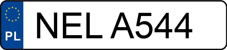 Numer rejestracyjny NEL A544 posiada AUDI - NELA544 Numer rejestracyjny NEL A544 posiada AUDI - NELA544