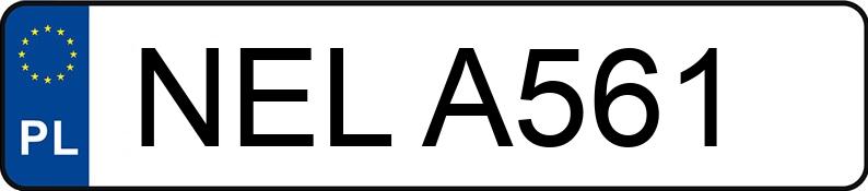 Numer rejestracyjny NEL A561 posiada WAZ LADA 2107 - NELA561 Numer rejestracyjny NEL A561 posiada WAZ LADA 2107 - NELA561