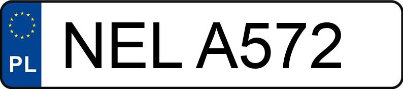 Numer rejestracyjny NEL A572 posiada SKODA - NELA572 Numer rejestracyjny NEL A572 posiada SKODA - NELA572