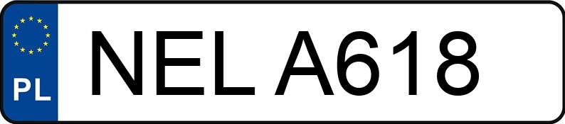Numer rejestracyjny NEL A618 posiada OPEL ZAFIRA-A - NELA618 Numer rejestracyjny NEL A618 posiada OPEL ZAFIRA-A - NELA618