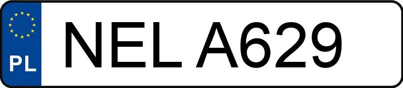 Numer rejestracyjny NEL A629 posiada VOLKSWAGEN PASSAT 1.6 TD - NELA629