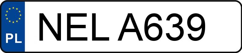 Numer rejestracyjny NEL A639 posiada AUDI 100 2.0 Diesel (2.0)44 100 2.0 Diesel (2.0)44 - NELA639