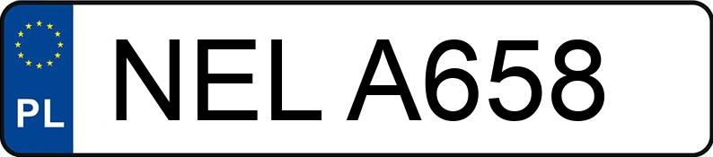 Numer rejestracyjny NEL A658 posiada DAEWOO LANOS - NELA658