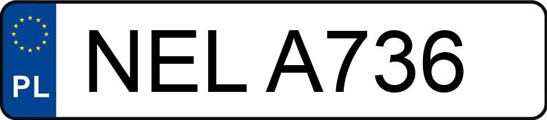 Numer rejestracyjny NEL A736 posiada OPEL ASTRA - NELA736