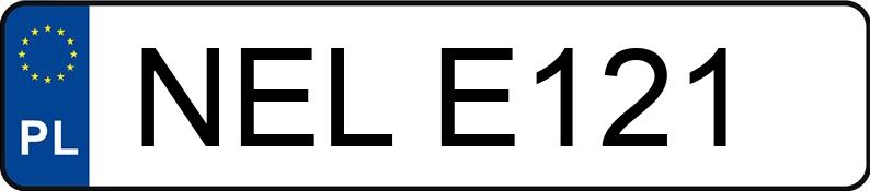 Numer rejestracyjny NEL E121 posiada FIAT Seicento 0.9 Kat. Young - NELE121 Numer rejestracyjny NEL E121 posiada FIAT Seicento 0.9 Kat. Young - NELE121