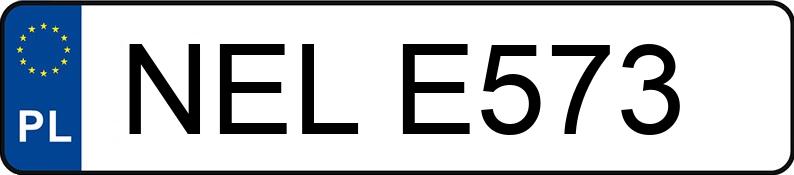 The registration number NEL E573 has SEAT Toledo 1.6 1L CL - NELE573