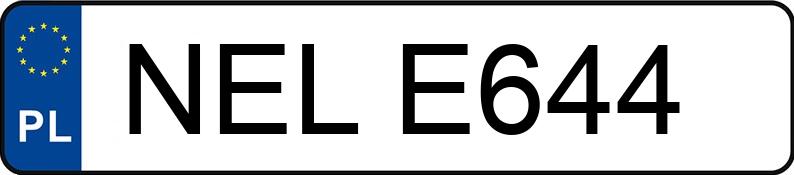 Numer rejestracyjny NEL E644 posiada SKODA Felicia 1.3 MR`94 LX - NELE644 Numer rejestracyjny NEL E644 posiada SKODA Felicia 1.3 MR`94 LX - NELE644