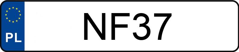 Numer rejestracyjny NF 37 posiada FORD F 150 - NF37 Numer rejestracyjny NF 37 posiada FORD F 150 - NF37
