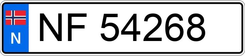 Numer rejestracyjny NF54268 posiada BMW 116D