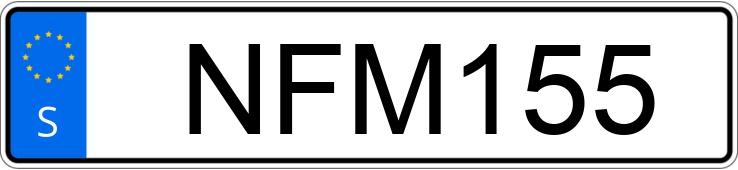 Numer rejestracyjny NFM155 posiada Volvo XC60 D5 AWD