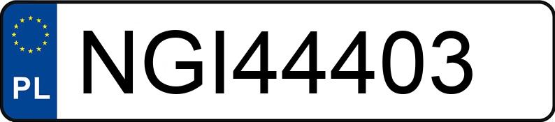 Numer rejestracyjny NGI 44403 posiada BMW 530 Diesel MR`03 E3 E60 530 Diesel MR`03 E3 E60 - NGI44403 Numer rejestracyjny NGI 44403 posiada BMW 530 Diesel MR`03 E3 E60 530 Diesel MR`03 E3 E60 - NGI44403