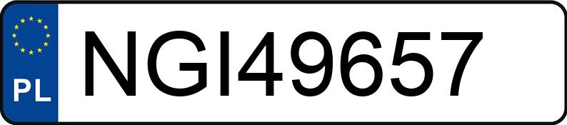 Numer rejestracyjny NGI 49657 posiada MERCEDES-BENZ CLA 200 - NGI49657 Numer rejestracyjny NGI 49657 posiada MERCEDES-BENZ CLA 200 - NGI49657