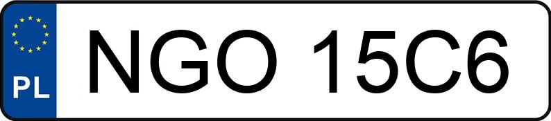 Numer rejestracyjny NGO 15C6 posiada AUDI A4 - NGO15C6 Numer rejestracyjny NGO 15C6 posiada AUDI A4 - NGO15C6