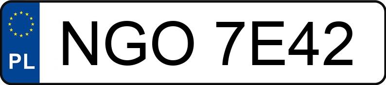 Numer rejestracyjny NGO 7E42 posiada AUDI A3 1.9 TDi Kat. MR`01 8L Ambition - NGO7E42 Numer rejestracyjny NGO 7E42 posiada AUDI A3 1.9 TDi Kat. MR`01 8L Ambition - NGO7E42