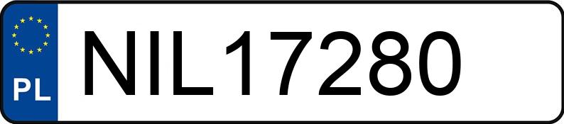 Numer rejestracyjny NIL 17280 posiada FORD FOCUS - NIL17280 Numer rejestracyjny NIL 17280 posiada FORD FOCUS - NIL17280