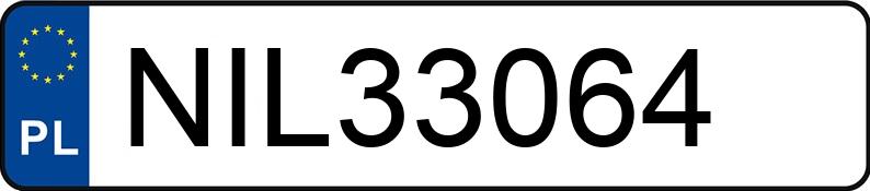 Numer rejestracyjny NIL 33064 posiada VOLKSWAGEN GOLF - NIL33064 Numer rejestracyjny NIL 33064 posiada VOLKSWAGEN GOLF - NIL33064