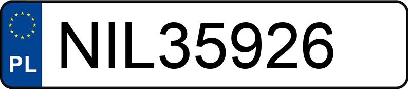 Numer rejestracyjny NIL 35926 posiada VOLKSWAGEN Golf III 1.9 Diesel Kat. MR`91 GL - NIL35926 Numer rejestracyjny NIL 35926 posiada VOLKSWAGEN Golf III 1.9 Diesel Kat. MR`91 GL - NIL35926