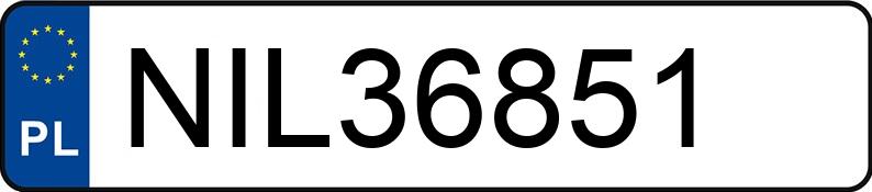 Numer rejestracyjny NIL 36851 posiada OPEL Meriva II MR`14 E6 Enjoy - NIL36851 Numer rejestracyjny NIL 36851 posiada OPEL Meriva II MR`14 E6 Enjoy - NIL36851