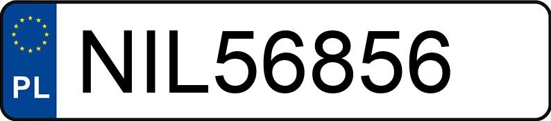 Numer rejestracyjny NIL 56856 posiada VOLKSWAGEN PASSAT 2.0 TDI - NIL56856