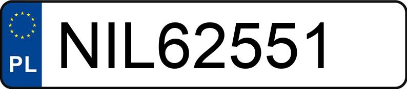 Numer rejestracyjny NIL 62551 posiada VOLKSWAGEN GOLF PLUS - NIL62551 Numer rejestracyjny NIL 62551 posiada VOLKSWAGEN GOLF PLUS - NIL62551