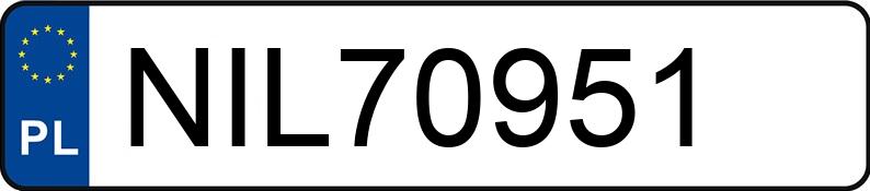 Numer rejestracyjny NIL 70951 posiada KIA RIO - NIL70951 Numer rejestracyjny NIL 70951 posiada KIA RIO - NIL70951