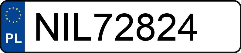 Numer rejestracyjny NIL 72824 posiada BMW 530D - NIL72824