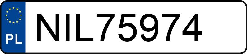 Numer rejestracyjny NIL 75974 posiada VOLKSWAGEN PASSAT 1.9 TDI - NIL75974 Numer rejestracyjny NIL 75974 posiada VOLKSWAGEN PASSAT 1.9 TDI - NIL75974