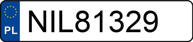 Numer rejestracyjny NIL 81329 posiada AUDI A4 1.8 Kat. MR`00 E3 8E T Multitronic - NIL81329