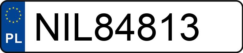 Numer rejestracyjny NIL 84813 posiada BMW 320ED - NIL84813