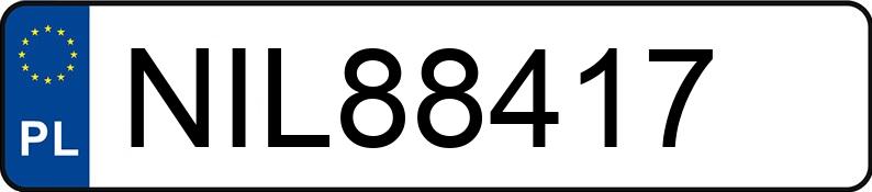 Numer rejestracyjny NIL 88417 posiada AUDI Q5 - NIL88417 Numer rejestracyjny NIL 88417 posiada AUDI Q5 - NIL88417