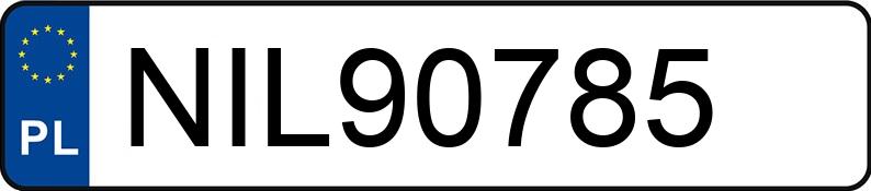 Numer rejestracyjny NIL 90785 posiada OPEL ASTRA - NIL90785 Numer rejestracyjny NIL 90785 posiada OPEL ASTRA - NIL90785